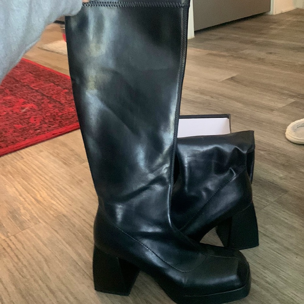 Knee High Platform Boots